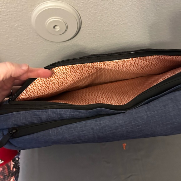 This is a Knack Series 2 Medium Expandable Pack in indigo blue. - Picture 3 of 10